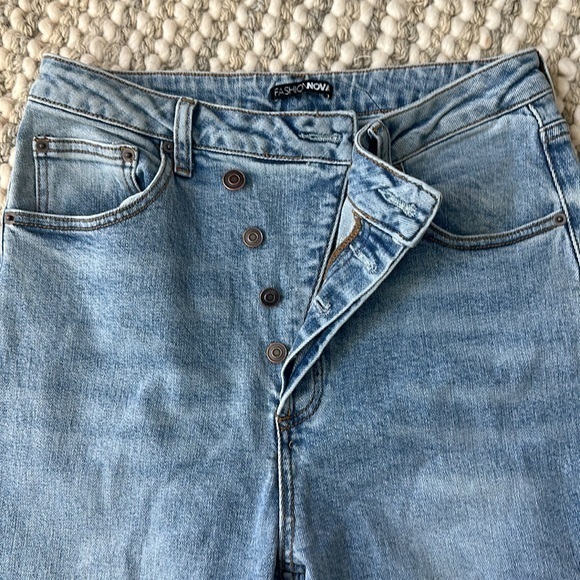 Jeans Bell‎ bottom, cross over waist - Picture 4 of 9